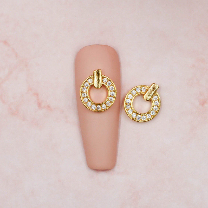 Red Iguana LLC Belt Buckle Circle Charm #338 Charm