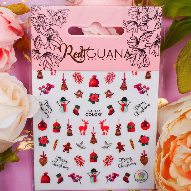 Red Iguana LLC Christmas Stickers (CA-335) Stickers