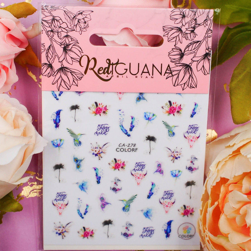 Red Iguana LLC Birds Stickers (CA-278) Stickers