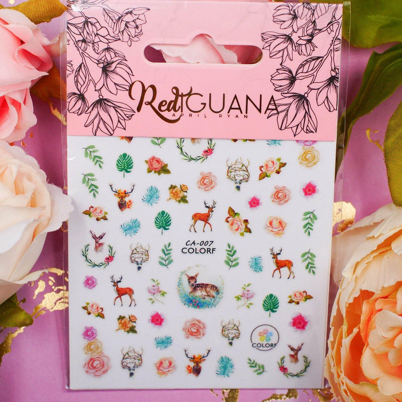 Red Iguana LLC Summer Garden Stickers (CA-007) Stickers