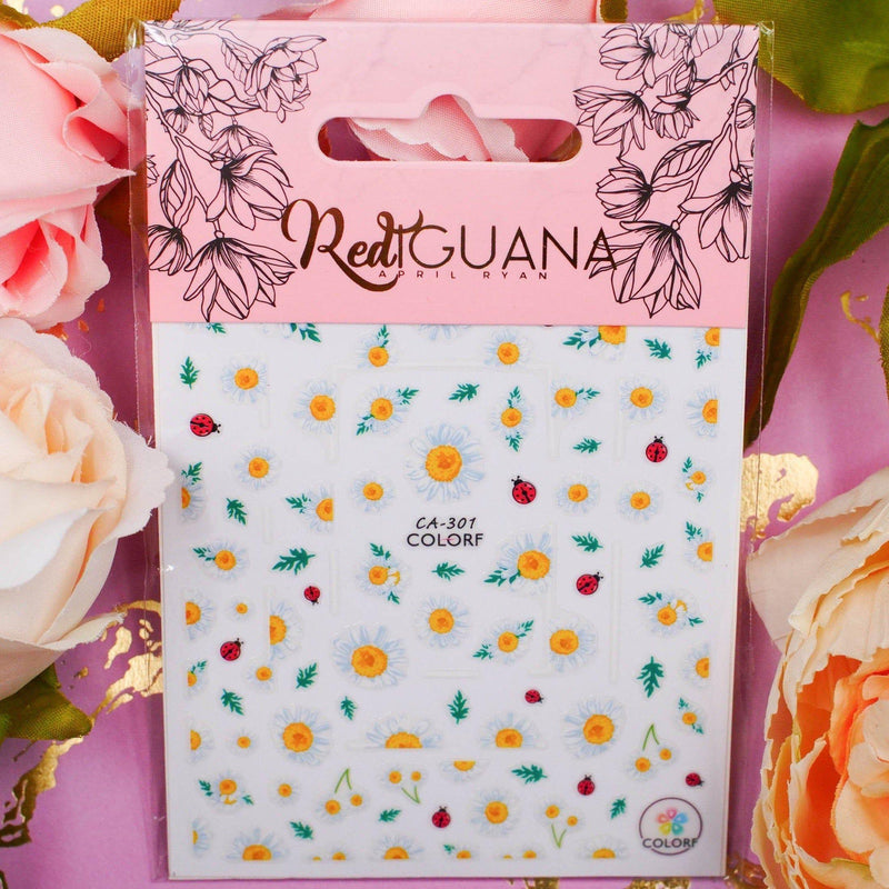 Red Iguana LLC Daisy Stickers (CA-301) Stickers