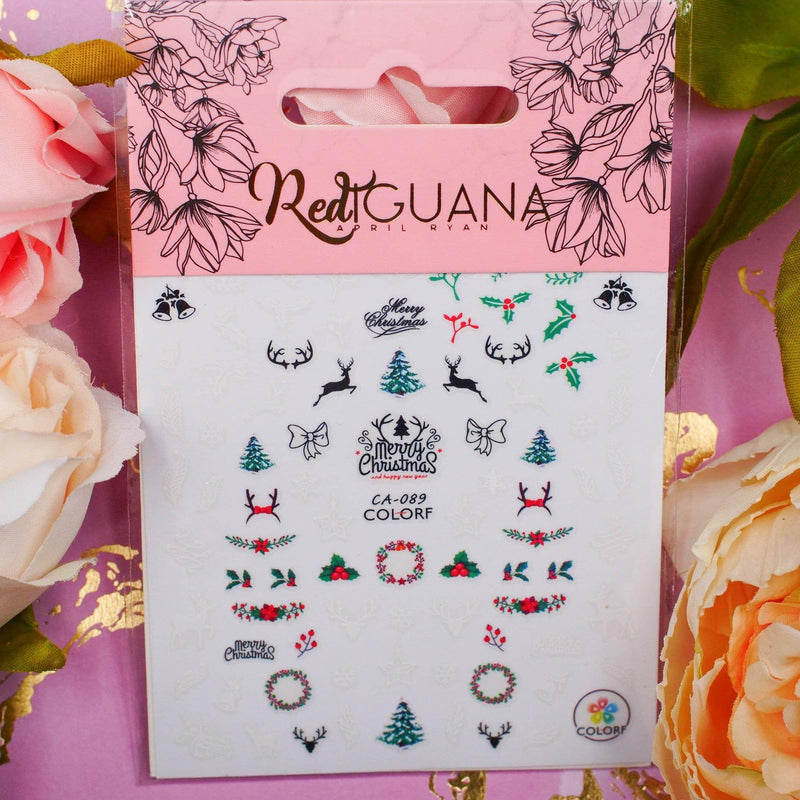 Red Iguana LLC Christmas Stickers (CA-089) Stickers