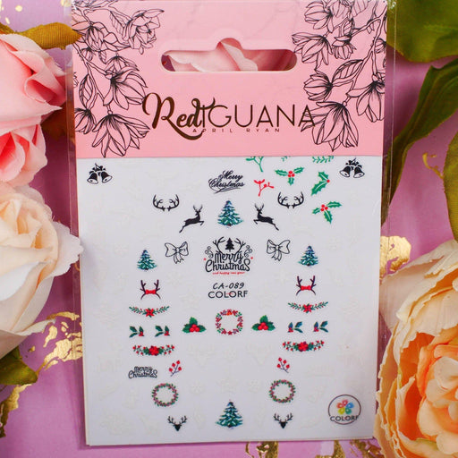 Red Iguana LLC Christmas Stickers (CA-089) Stickers