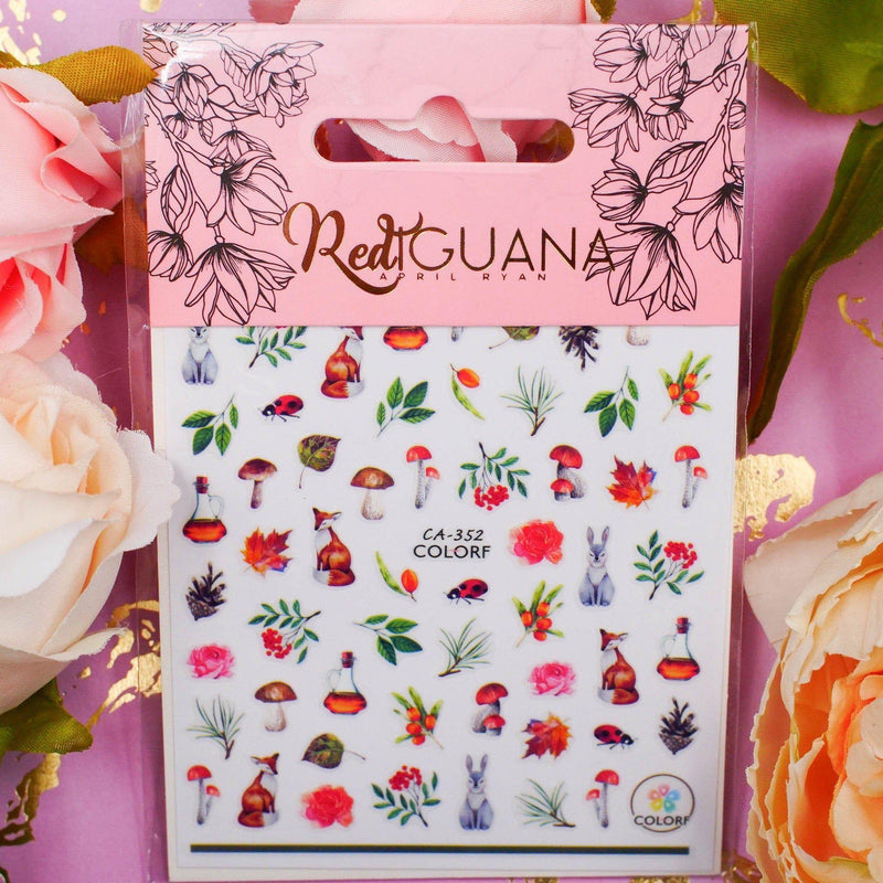 Red Iguana LLC Fall / Autumn Stickers (CA-352) Stickers