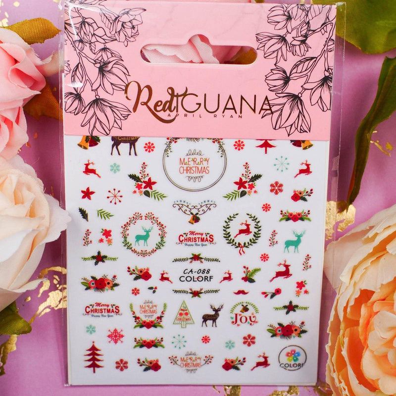 Red Iguana LLC Christmas Stickers (CA-088) Stickers