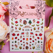 Red Iguana LLC Christmas Stickers (CA-084) Stickers