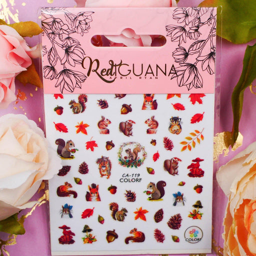 Red Iguana LLC Fall / Autumn Stickers (CA-119) Stickers