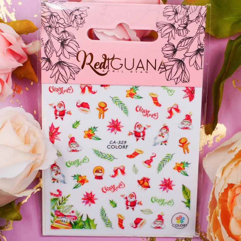 Red Iguana LLC Christmas Stickers (CA-329) Stickers