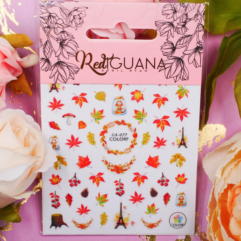 Red Iguana LLC Fall / Autumn Stickers (CA-077) Stickers