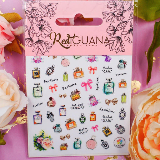 Red Iguana LLC Perfume Stickers (CA-046) Stickers