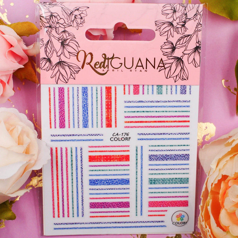 Red Iguana LLC Textile Stickers (CA-176) Stickers