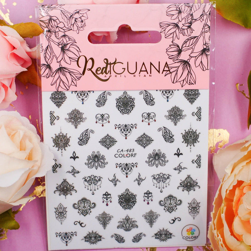 Red Iguana LLC Tattoo Stickers (CA-483) Stickers