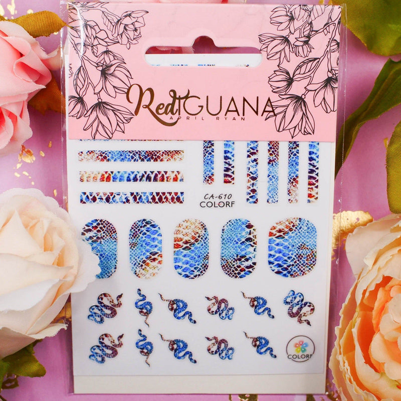 Red Iguana LLC Animal Print Stickers (CA-610) Stickers