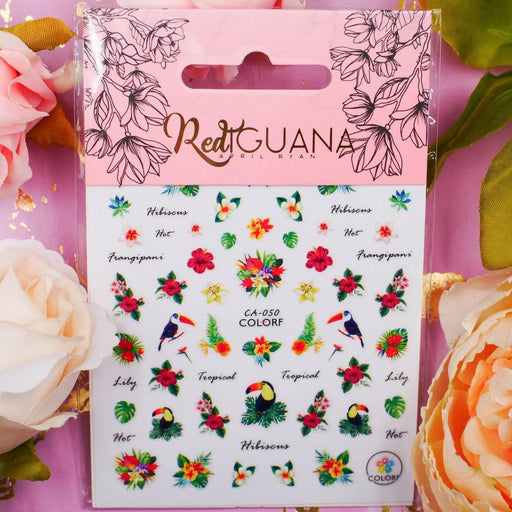 Red Iguana LLC Tropical Stickers (CA-050) Stickers