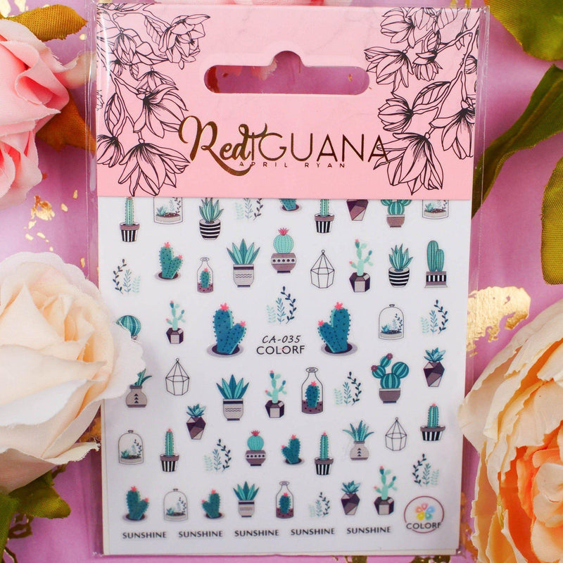 Red Iguana LLC Cactus Stickers (CA-035) Stickers