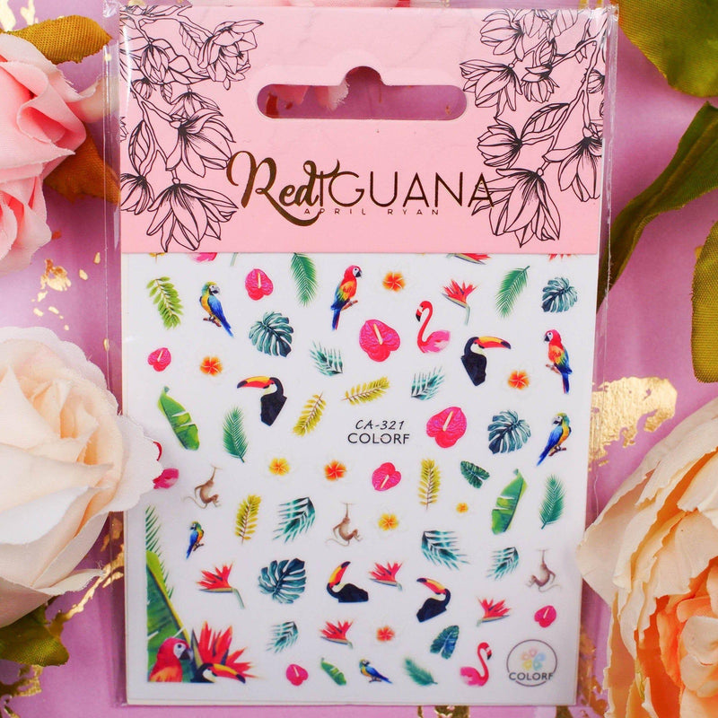 Red Iguana LLC Tropical Stickers (CA-321) Stickers