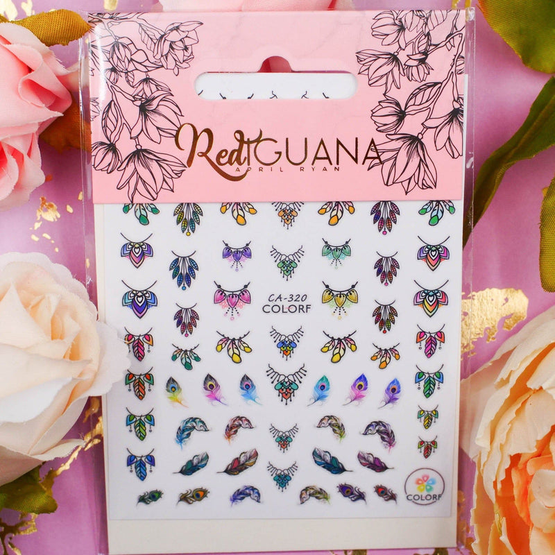 Red Iguana LLC Tattoo Stickers (CA-320) Stickers