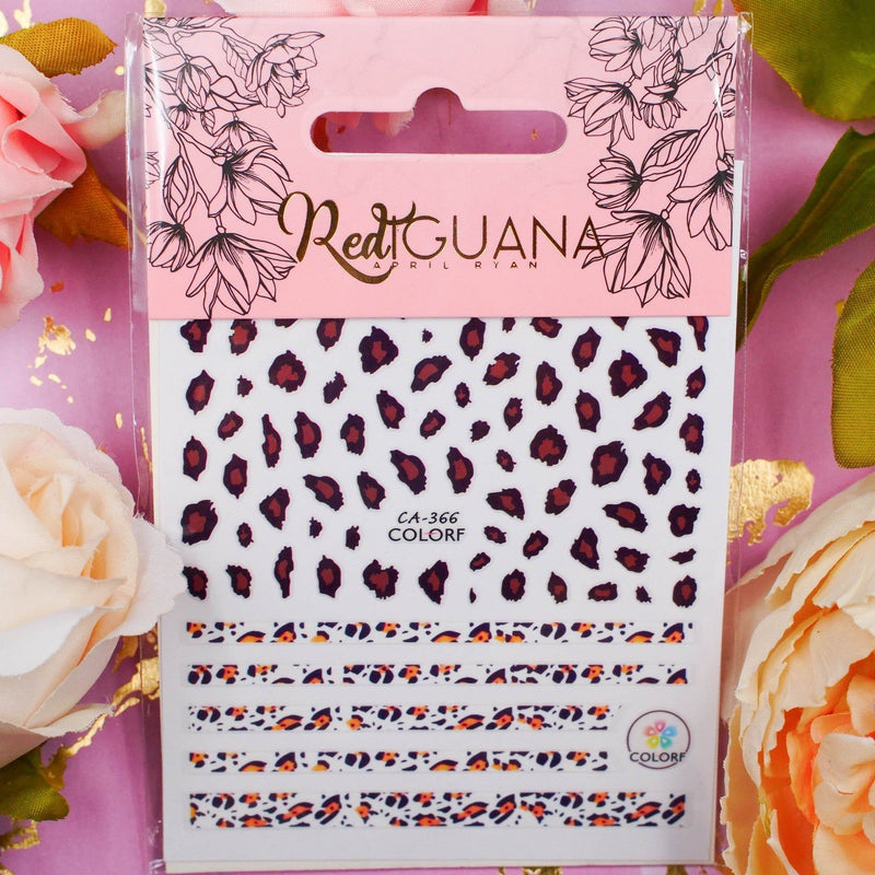 Red Iguana LLC Animal Print Stickers (CA-366) Stickers