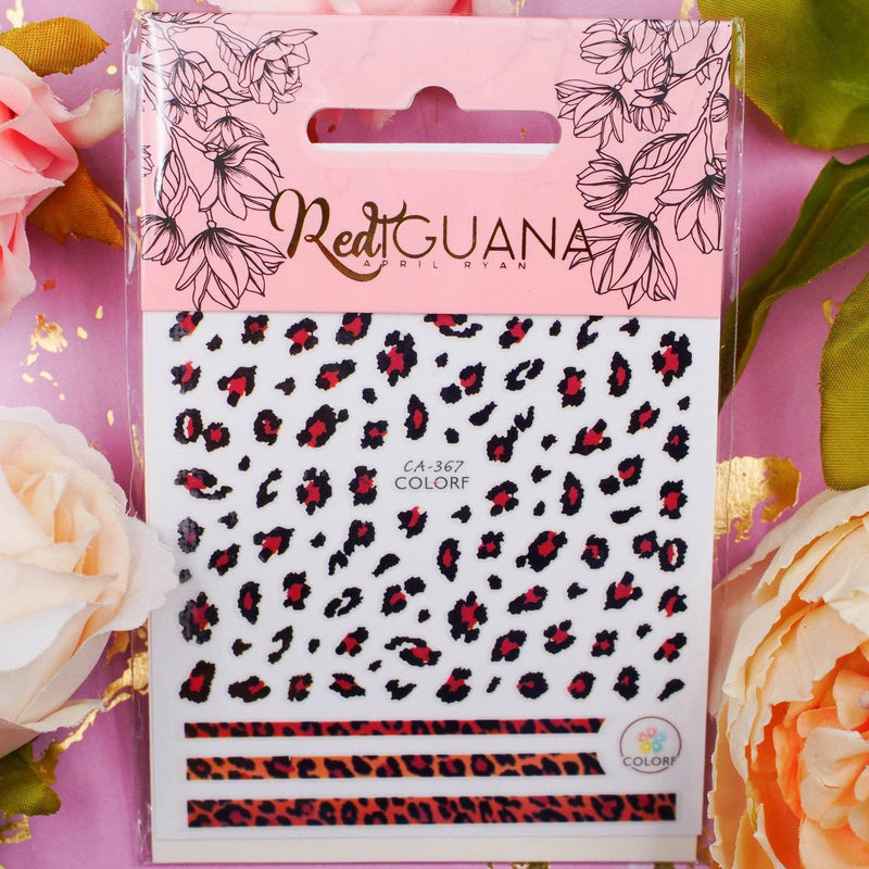 Red Iguana LLC Animal Print Stickers (CA-367) Stickers