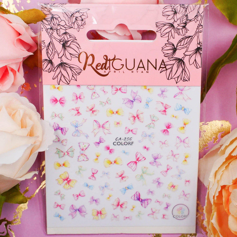 Red Iguana LLC Bows Stickers (CA-256) Stickers