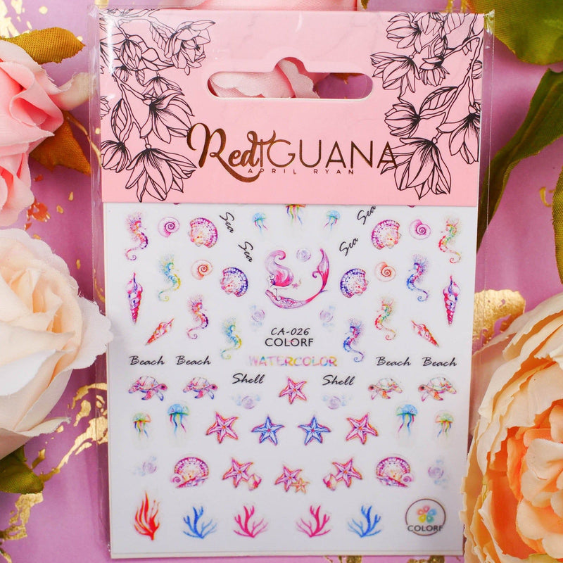 Red Iguana LLC Sea World Stickers (CA-026) Stickers