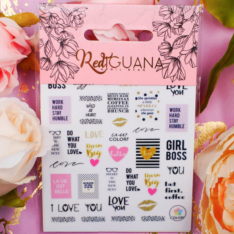 Red Iguana LLC Motivate Stickers (CA-647) Stickers