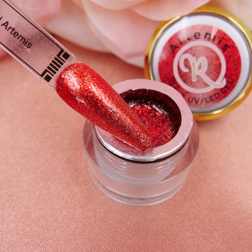 Red Iguana LLC Artemis Greek Goddess Gel Nail Art