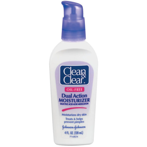 Clean & Clear Clean & Clear Essentials Dual Action Acne Facial Moisturizer 4 Fl Oz Facial Moisturizer