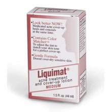 Liquimat Liquimat Acne Treatment and Cover-Up Lotion - 4% Sulfur Formula, 1.5 oz Face Makeup