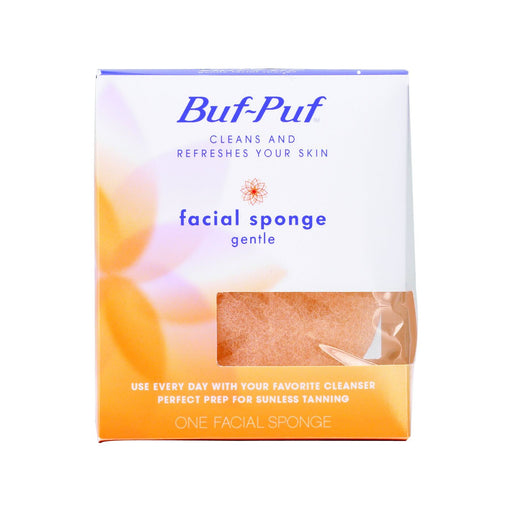 Buf Puf Buf-Puf Gentle Facial Sponge, Daily Deep Cleansing & Exfoliating Sponge for Normal to Dry Skin, 1 Count Skin Care