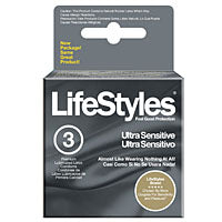 LifeStyles LifeStyles Ultra Sensitive Condoms, Flared Shape for Enhanced Sensitivity Condoms