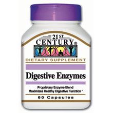 21st Century 21st Century Digestive Enzymes, 60 Capsules Vitamins & Supplements