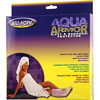 Bell-Horn Aqua Armor Adult Short Leg Cast Protector - 100% Waterproof Shower Cover - Reusable Cast & Bandage Protectors