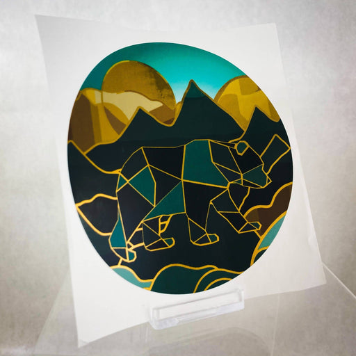 Murphy and McNeil Pisgah 4-inch Round Jar Sticker Accessories