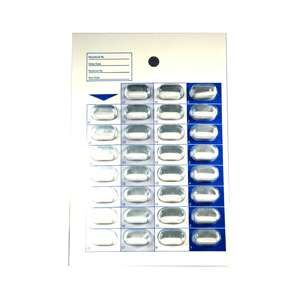 PUNCHCARD P/S HS 31DOSE Punchcard pressure sensitive hs 31 dose 250ct Punchcard pressure sensitive