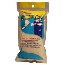 Premier Lamb's Wool Foot Padding (3/8 oz) – Protective Toe Cushion for Dancers & Athletes – Soft Comfort for Corns and Calluses Corn & Callus Care Supplies