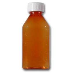 Centor 3oz Amber Plastic Bottles with 200ct Caps Science & Laboratory