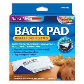 Thera-Med TheraMed Dual-Temp Cold Pack - Back Pad for Lower Back Pain Relief (1 Count) Hot & Cold Therapies