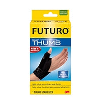 Futuro FUTURO Deluxe Thumb Stabilizer, Moderate Support, L/XL, Reversible Supports & Braces