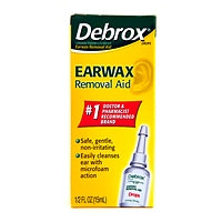 Debrox Debrox Earwax Removal Drops, 0.5 fl oz – Safe & Gentle Earwax Removal Aid Ear Care