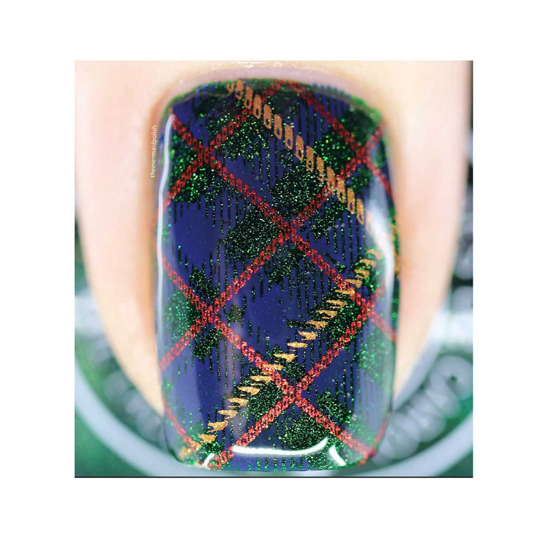 UberChic Beauty Pretty In Plaid-04 Stamping Plate