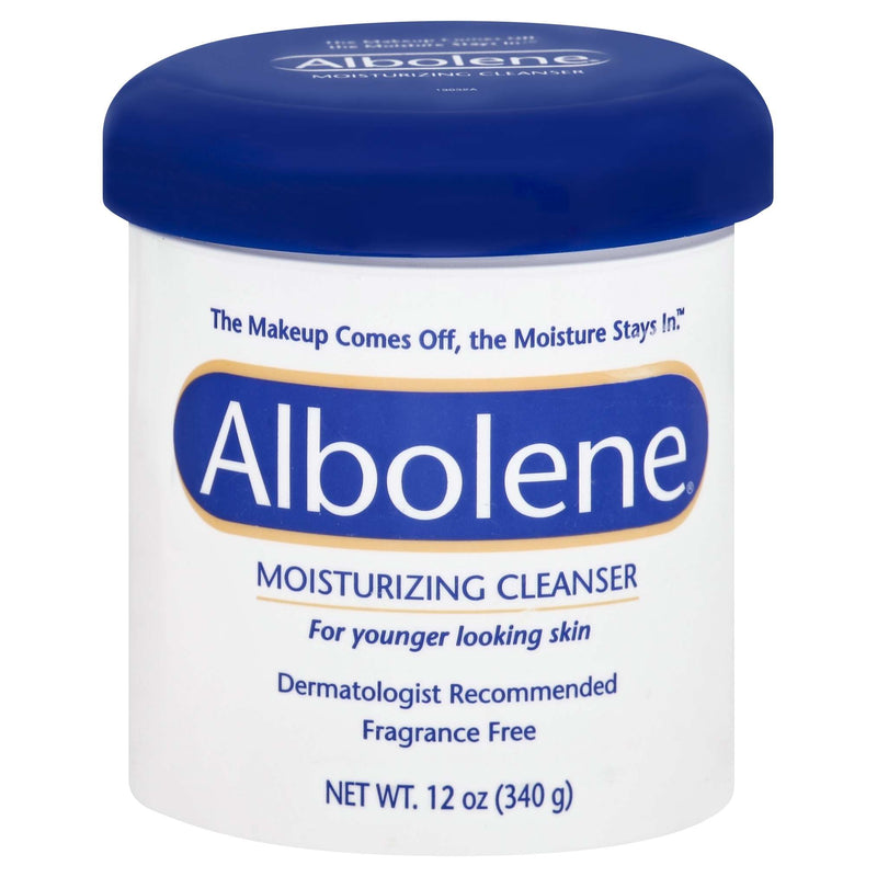 Albolene Albolene Moisturizing Cleanser Cream, Fragrance Free, 12 Oz Skin Care
