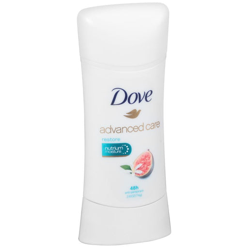 Dove Dove Advanced Care Antiperspirant Deodorant Stick Restore, 2.6 Oz Deodorant & Anti-Perspirant