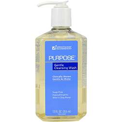 Purpose Purpose Gentle Cleansing Wash Pump Bottle, 12 Oz Facial Cleansers