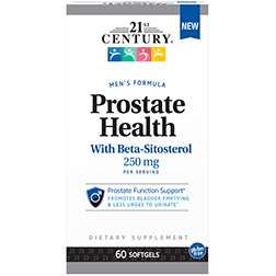 21st Century 21st Century Prostate Health With Beta-Sitosterol, 125 Mg, 60 Softgels Vitamins & Supplements
