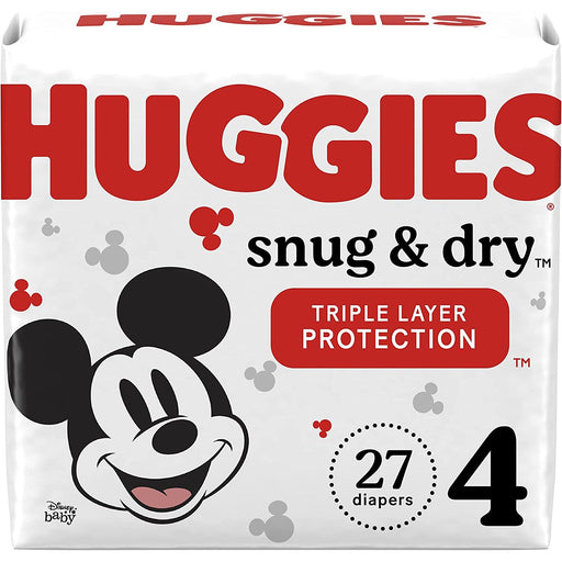 Huggies Huggies snug dry diapers size 4 27 ct Diapers