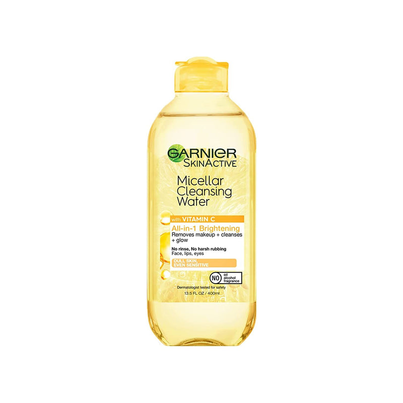 Garnier Garnier SkinActive Micellar Cleaning Water with Vitamin C Brightening Skincare 13.5 fl oz Skin Care