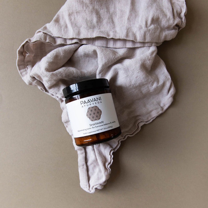 Paavani Ayurveda Shatavari | Ayurvedic Adaptogen for Cooling & Hormonal Balance Vitamins & Supplements