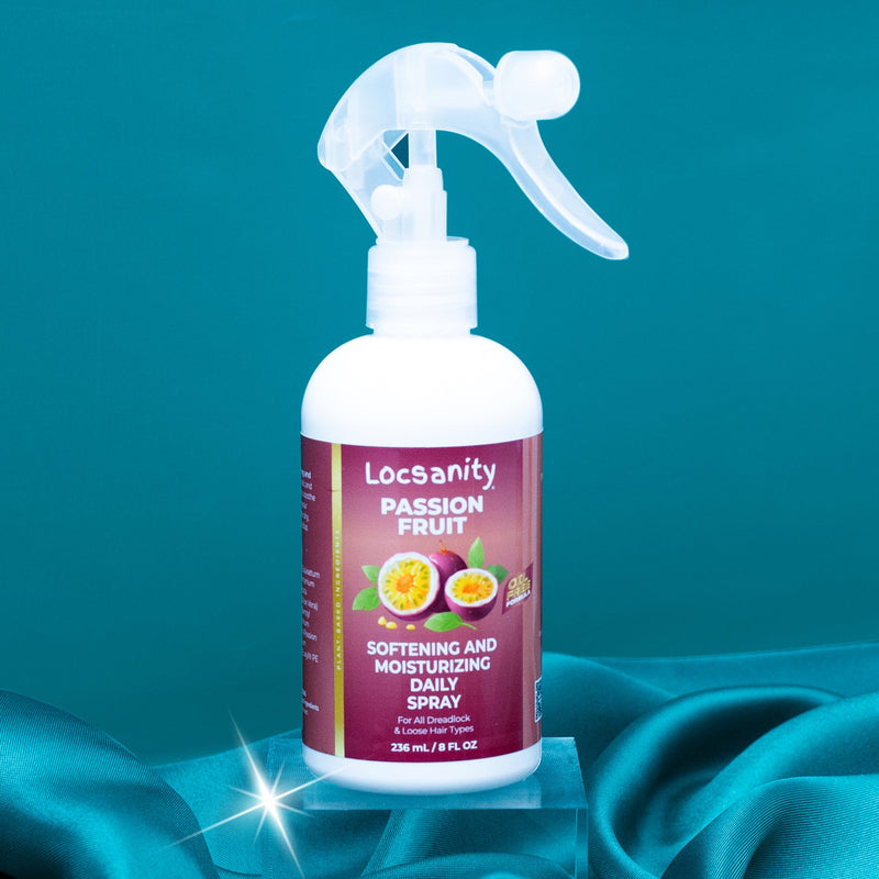 Locsanity Locsanity Passion Fruit Softening and Moisturizing Daily Spray for Locs, Dreadlocks, Sisterlock, Microlock, Locs, Oil-Free Hair Scalp Moisturizer Locking & Tightening & Moisturizing