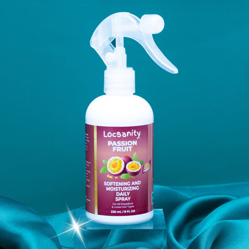 Locsanity Locsanity Passion Fruit Softening and Moisturizing Daily Spray for Locs, Dreadlocks, Sisterlock, Microlock, Locs, Oil-Free Hair Scalp Moisturizer Locking & Tightening & Moisturizing
